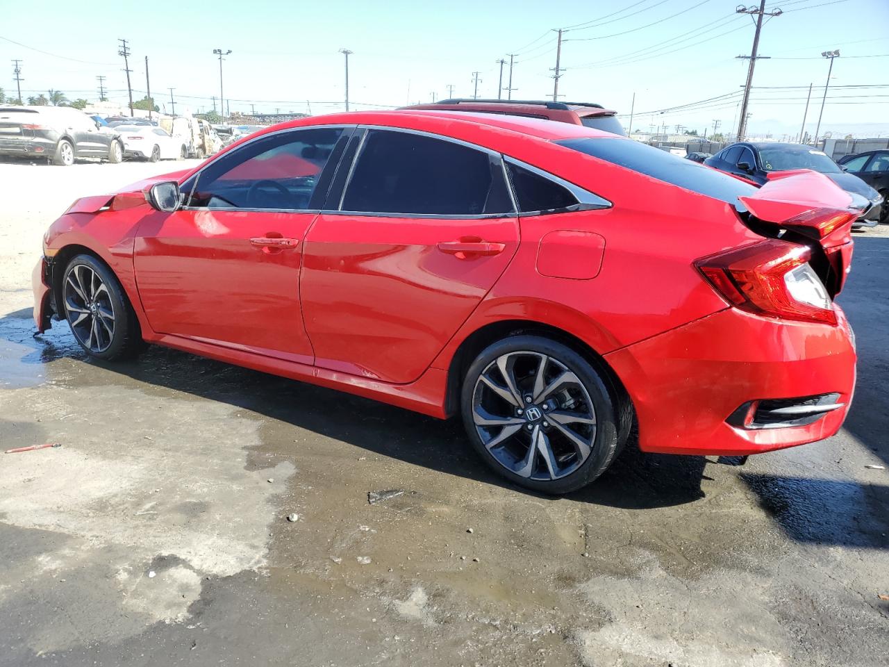 Lot #3026988797 2019 HONDA CIVIC SPOR