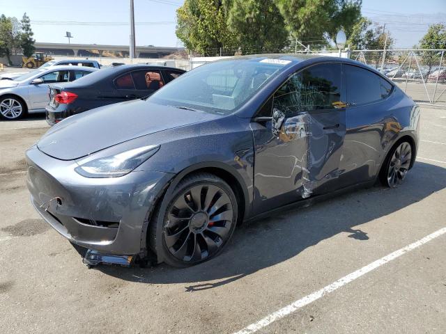 VIN 7SAYGDEF0PF758258 2023 TESLA MODEL Y no.1