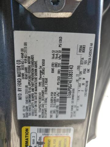 VIN 1FA6P0G74E5383143 2014 Ford Fusion, S no.12