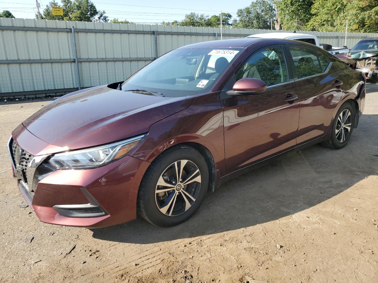 Lot #2991672098 2021 NISSAN SENTRA SV