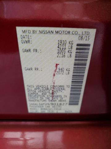 2015 NISSAN ALTIMA 2.5 - 1N4AL3AP5FN901827