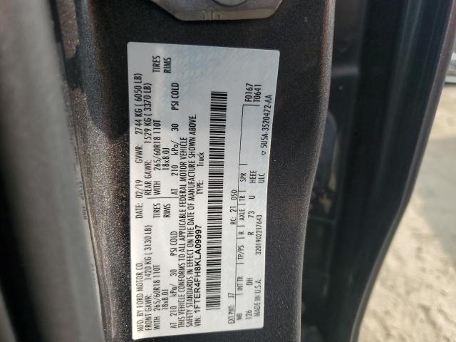 2019 FORD RANGER XL - 1FTER4FH8KLA09997