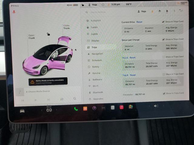 2021 TESLA MODEL 3 - 5YJ3E1EA2MF853870