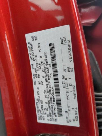 2017 FORD F150 SUPER - 1FTEW1CP1HKC03434