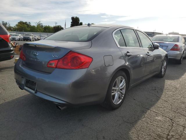 INFINITI Q40 2015 gray sedan 4d gas JN1CV6AP5FM502794 photo #4