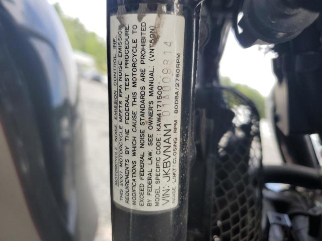 2001 KAWASAKI VN1500 N1 JKBVNAN101A009314