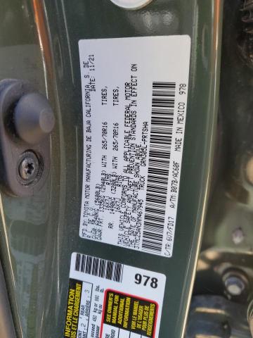 2022 TOYOTA TACOMA DOU - 3TMCZ5AN3NM467945