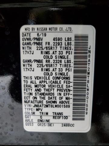 2020 NISSAN ROGUE S - JN8AT2MT8LW001589