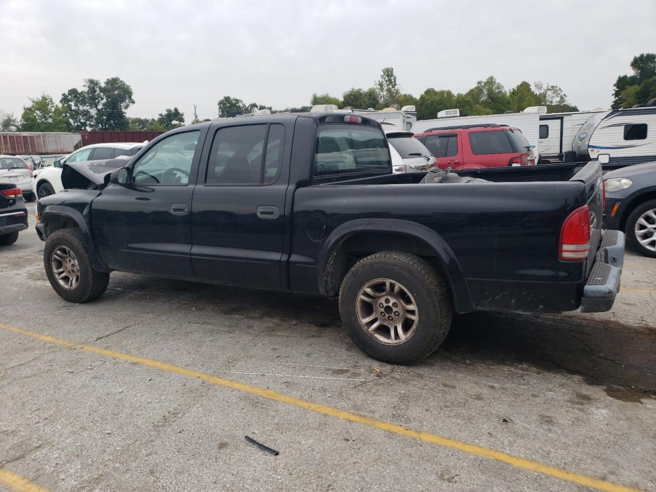 Lot #2945570076 2004 DODGE DAKOTA QUA