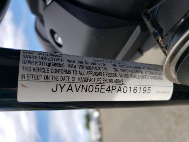 2023 YAMAHA XVS950 CUD JYAVN05E4PA016195