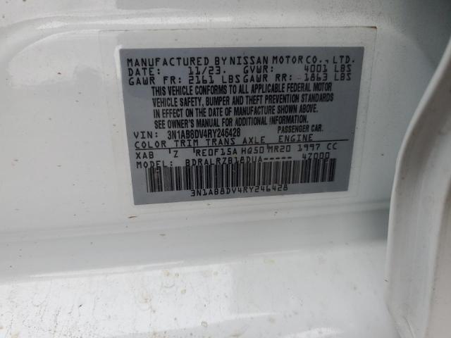 2024 NISSAN SENTRA SR - 3N1AB8DV4RY246428