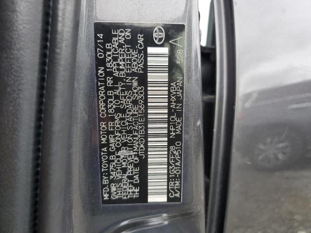 VIN JTDKDTB31E1569303 2014 Toyota Prius no.12