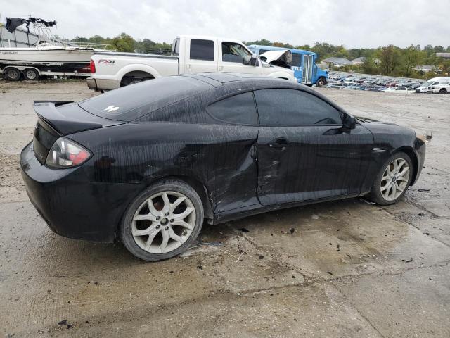 HYUNDAI TIBURON GT 2008 black  gas KMHHN66F78U288408 photo #4