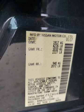 2017 NISSAN ALTIMA 2.5 - 1N4AL3AP4HC257414