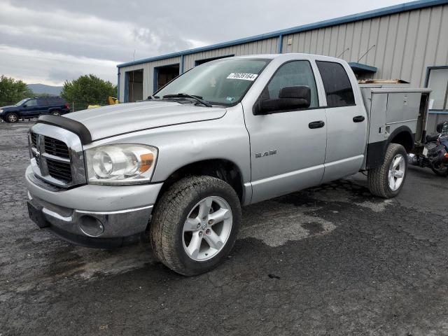 DODGE RAM 1500 S 2008 silver crew pic gas 1D7HU18N48S563569 photo #1