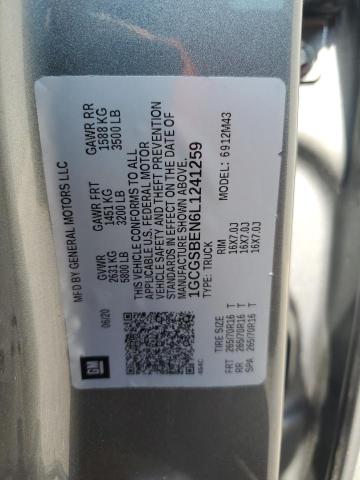 2020 CHEVROLET COLORADO - 1GCGSBEN6L1241259
