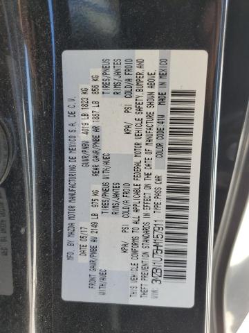 2017 MAZDA 3 SPORT - 3MZBN1U75HM157911