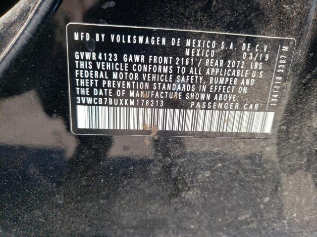 2019 VOLKSWAGEN JETTA S - 3VWCB7BUXKM176213