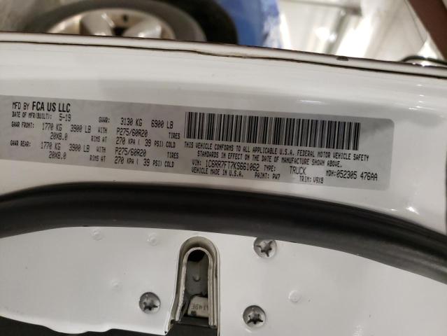 2019 RAM 1500 CLASS - 1C6RR7FT7KS661062