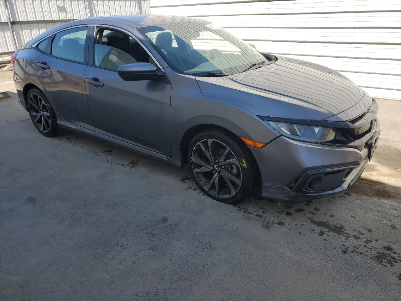 Lot #2888158302 2021 HONDA CIVIC SPOR