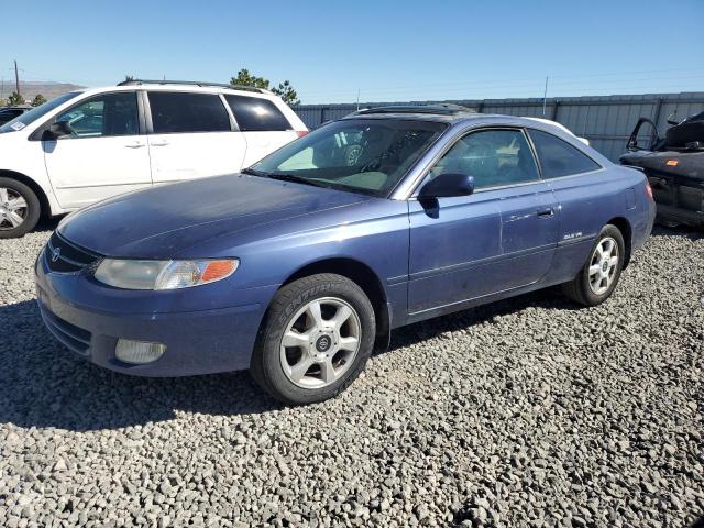 TOYOTA CAMRY SOLA 1999 blue  gas 2T1CF22P3XC127049 photo #1