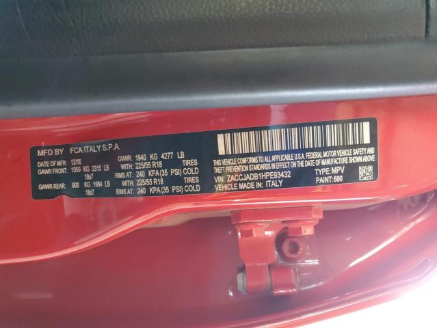 2017 JEEP RENEGADE L - ZACCJADB1HPE93432
