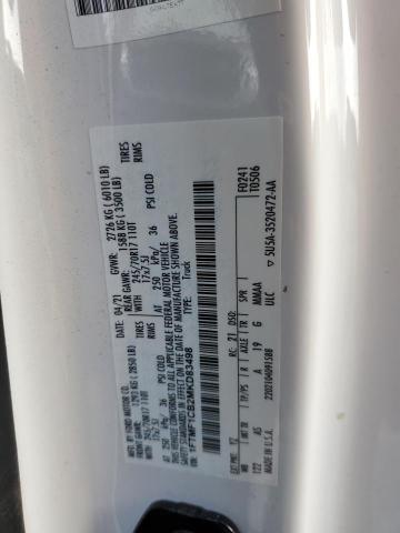 2021 FORD F150 - 1FTMF1CB2MKD83498