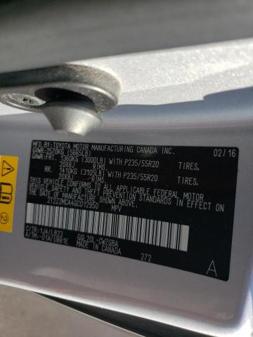 2016 LEXUS RX 350 - 2T2ZZMCA4GC012950