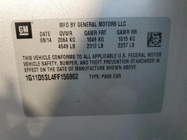 2015 CHEVROLET MALIBU 2LT - 1G11D5SL4FF156862