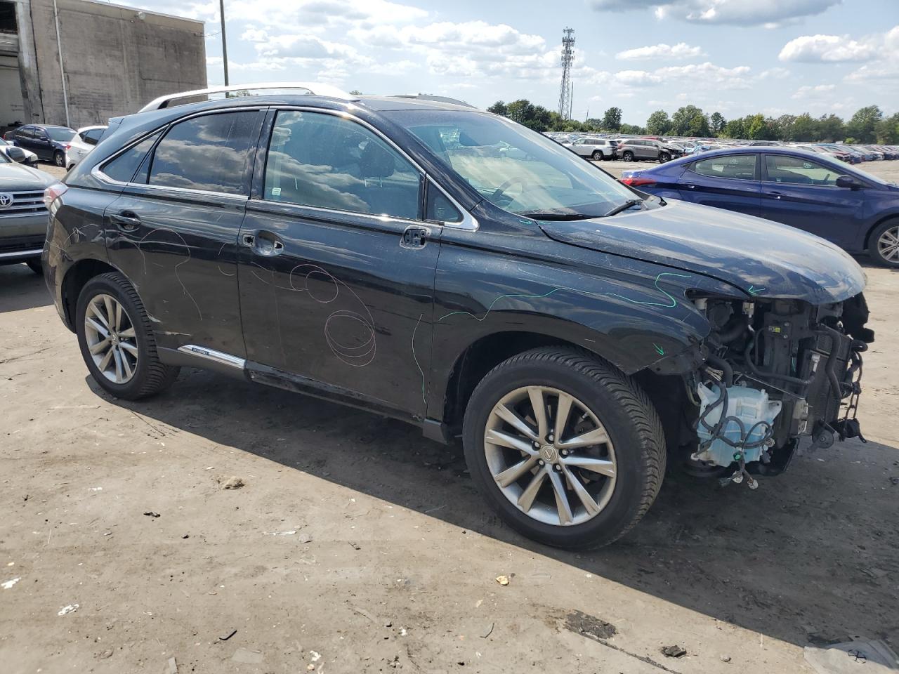 Lot #2828470303 2013 LEXUS RX 450H