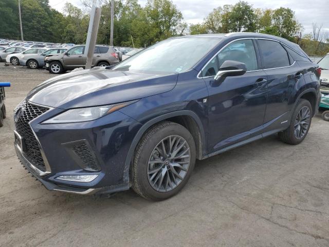 LEXUS RX 450H F 2022 blue  hybrid engine 2T2SGMDA4NC089949 photo #1