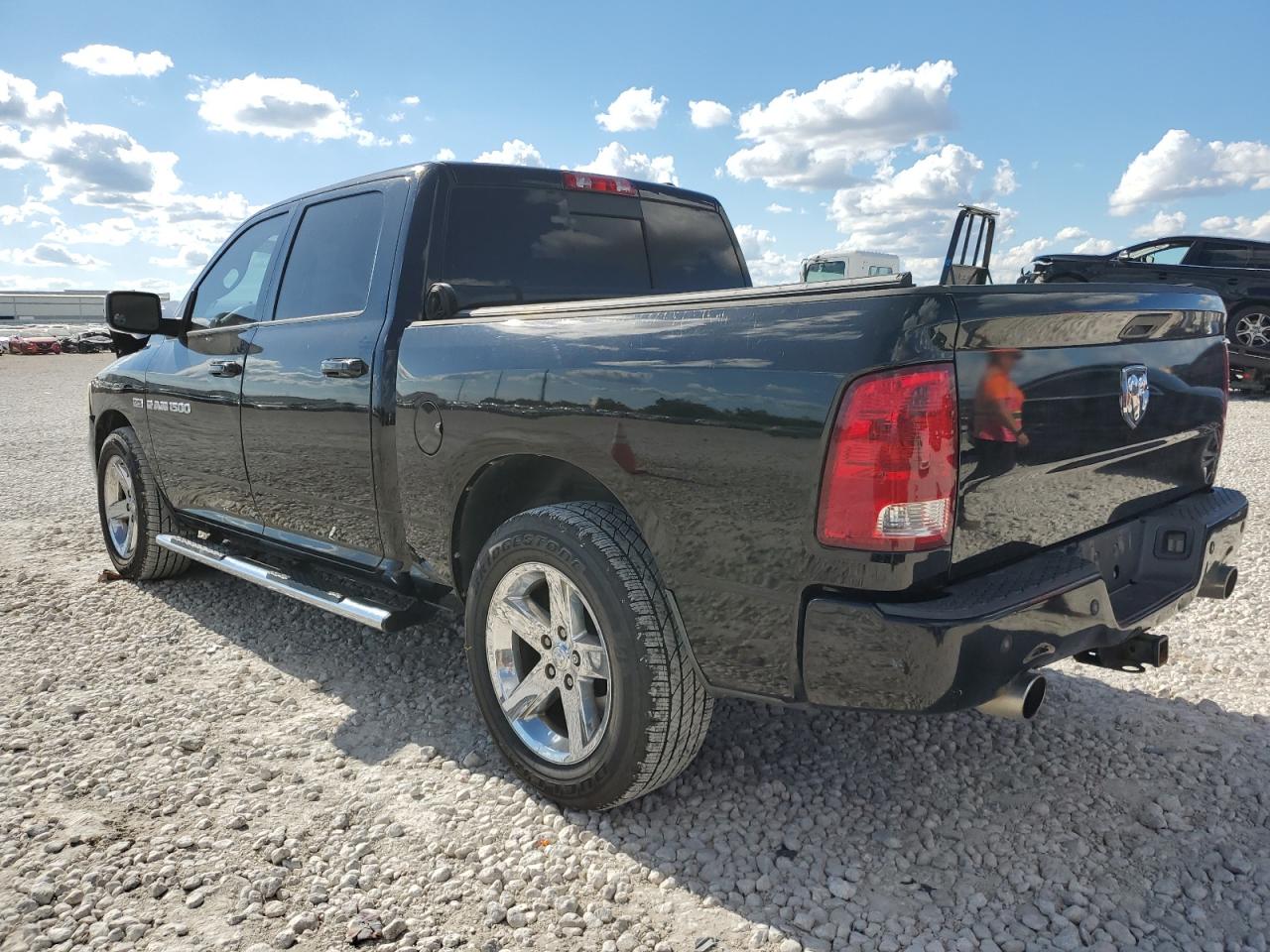 DODGE RAM 1500 S 2012 black  gas 1C6RD6MT7CS149234 photo #3