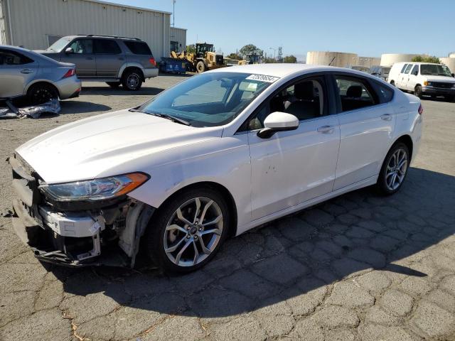 FORD FUSION SE 2017 white  gas 3FA6P0HD1HR248157 photo #1