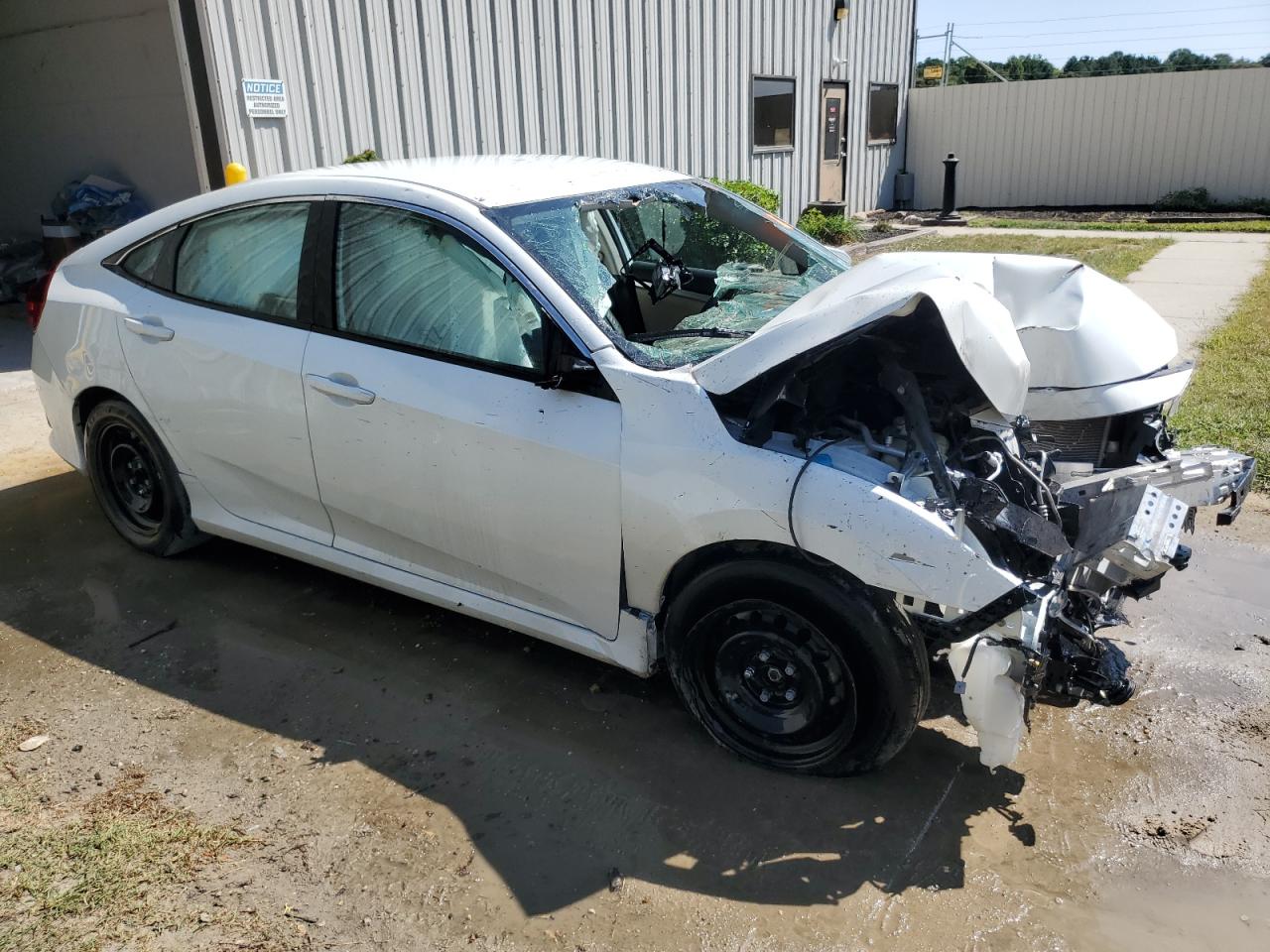 Lot #2873864100 2021 HONDA CIVIC LX