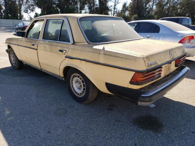 MERCEDES-BENZ 240 D 1982 yellow  diesel WDBAB23A0CB340495 photo #3