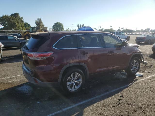Vin: 5tdzkrfhxes026516, lot: 72654574, toyota highlander le 20143