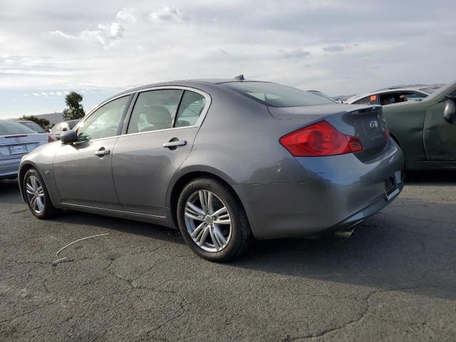 INFINITI Q40 2015 gray sedan 4d gas JN1CV6AP5FM502794 photo #3