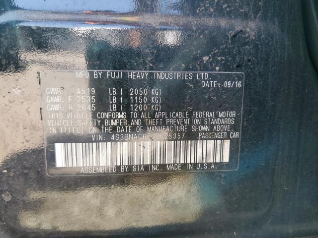 2017 SUBARU LEGACY 2.5 - 4S3BNAC67H3025357