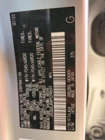 2023 TOYOTA 4RUNNER LI JTEDU5JR4P5298691
