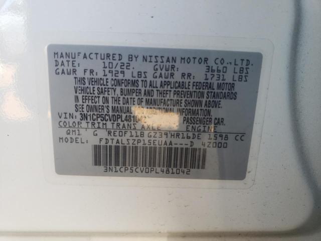 2023 NISSAN KICKS SV - 3N1CP5CV0PL481042