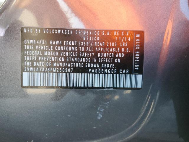 2015 VOLKSWAGEN JETTA TDI - 3VWLA7AJ8FM250907