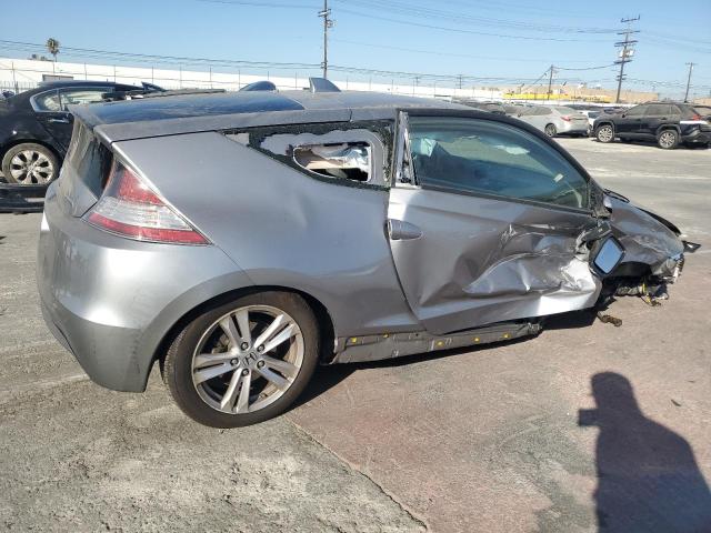 HONDA CR-Z EX 2011 gray  hybrid engine JHMZF1D60BS015467 photo #4