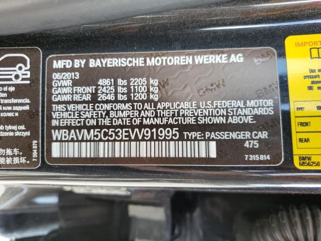 VIN WBAVM5C53EVV91995 2014 BMW X1, Xdrive35I no.12