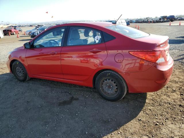 HYUNDAI ACCENT GLS 2013 red  gas KMHCT4AE1DU520823 photo #3