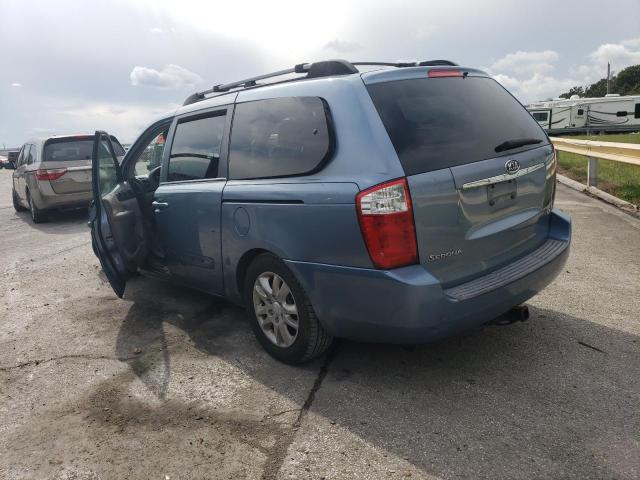 KIA SEDONA EX 2006 blue sports v gas KNDMB233X66077896 photo #3