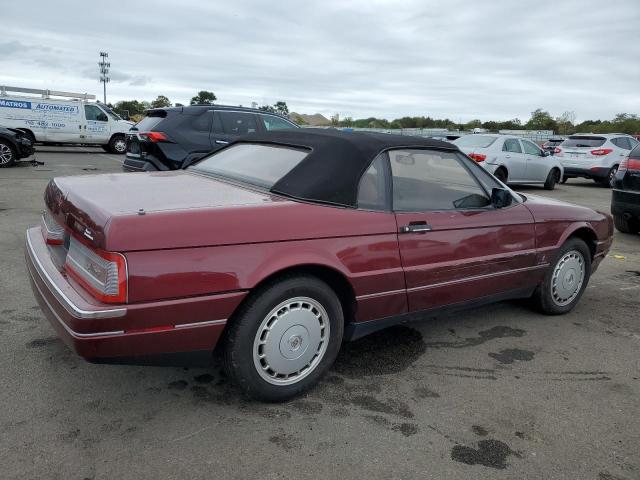 CADILLAC ALLANTE 1991 maroon converti gas 1G6VS338XMU125768 photo #4