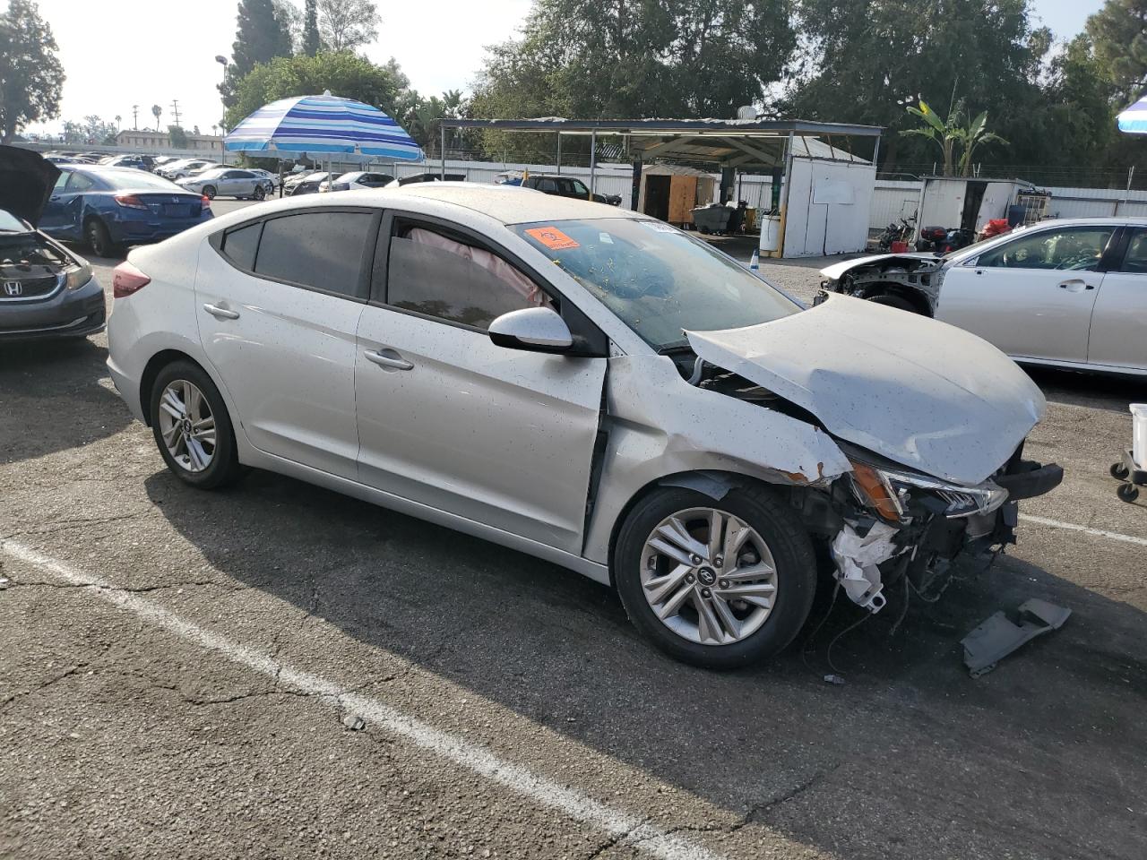 Lot #3025738310 2020 HYUNDAI ELANTRA SE