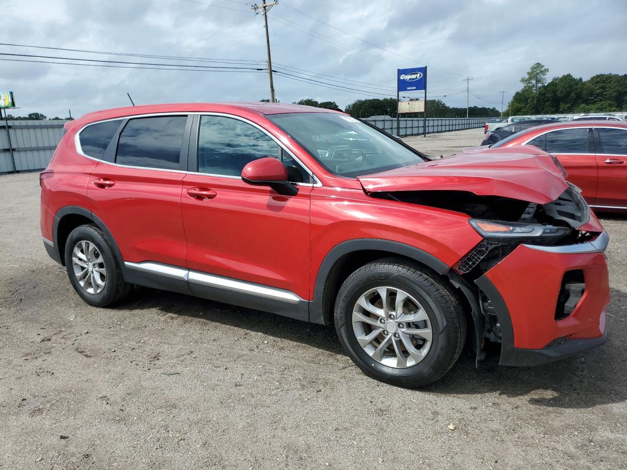 Lot #2870017310 2020 HYUNDAI SANTA FE S