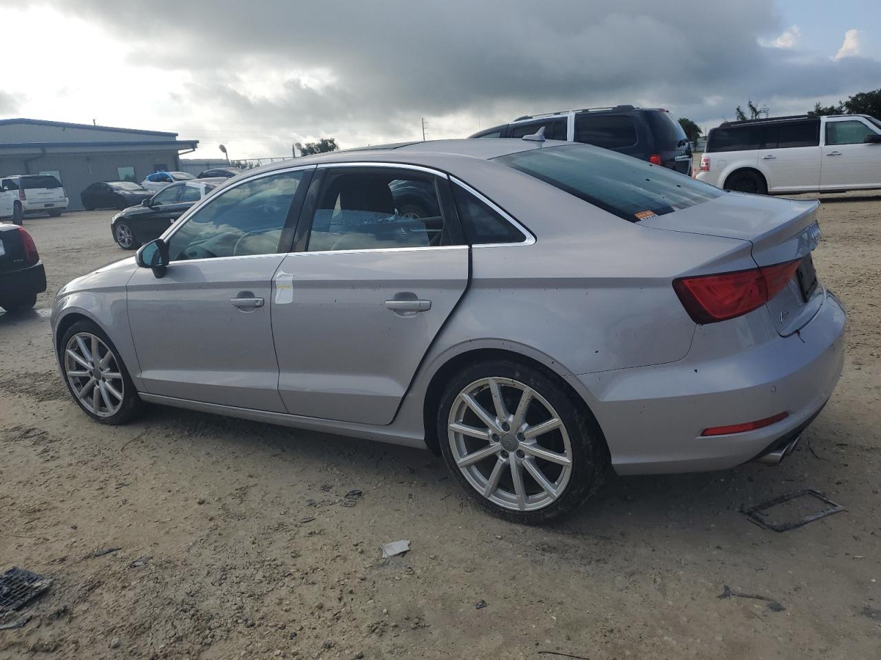 AUDI A3 PREMIUM 2015 silver  diesel WAUCJGFF1F1084120 photo #3