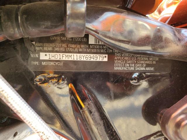 2008 HARLEY-DAVIDSON FLHTPI 1HD1FMM118Y694979